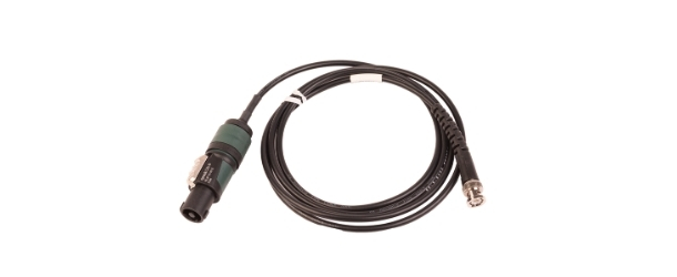 SpeakON to BNC Cable Designed for Connecting Analyzer to GRAS Mouth Simulator