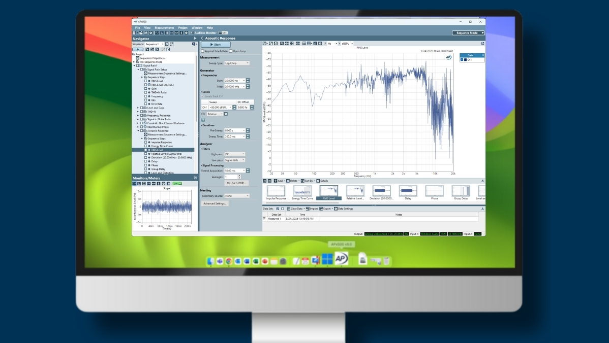Latest Software Release: APx500 v10.0